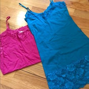 2 Lace Camisoles